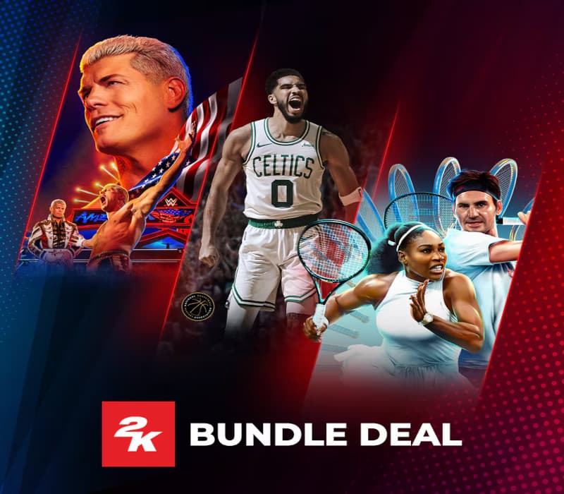 NBA 2K25 x TopSpin 2K25 cover art