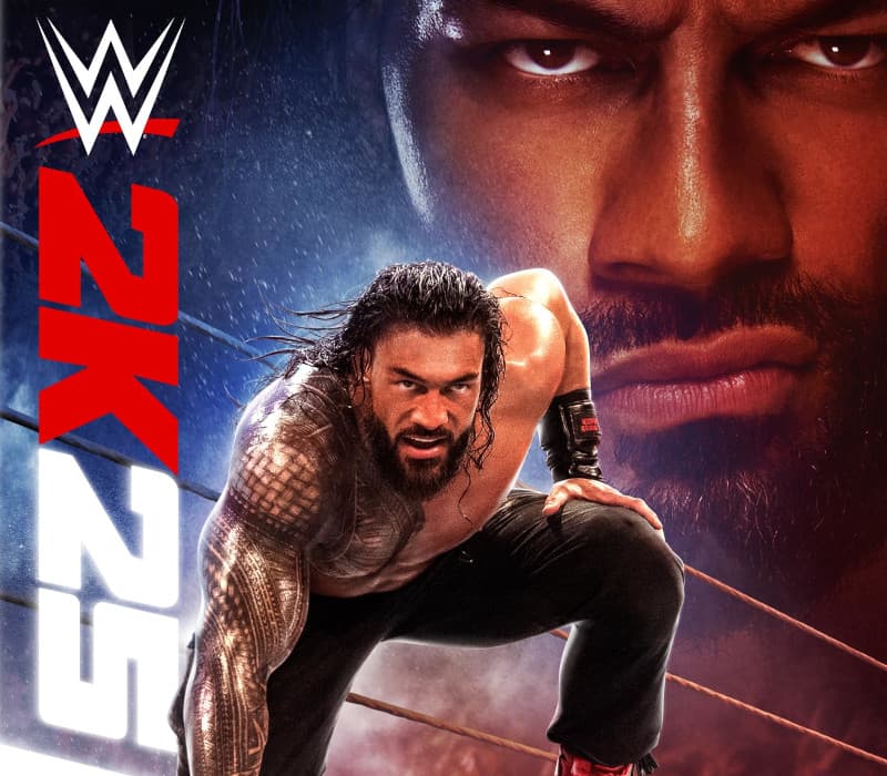 WWE 2K25 cover art