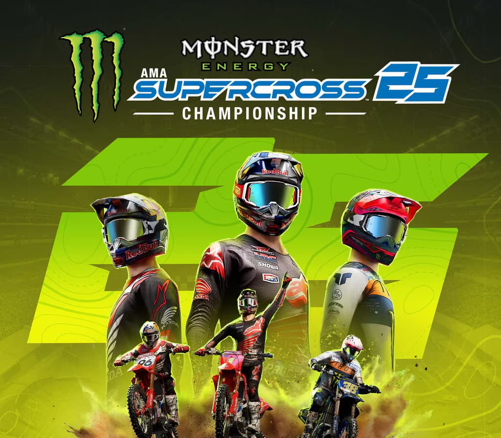Monster Energy Supercross 25 - The Official Video Game cover art