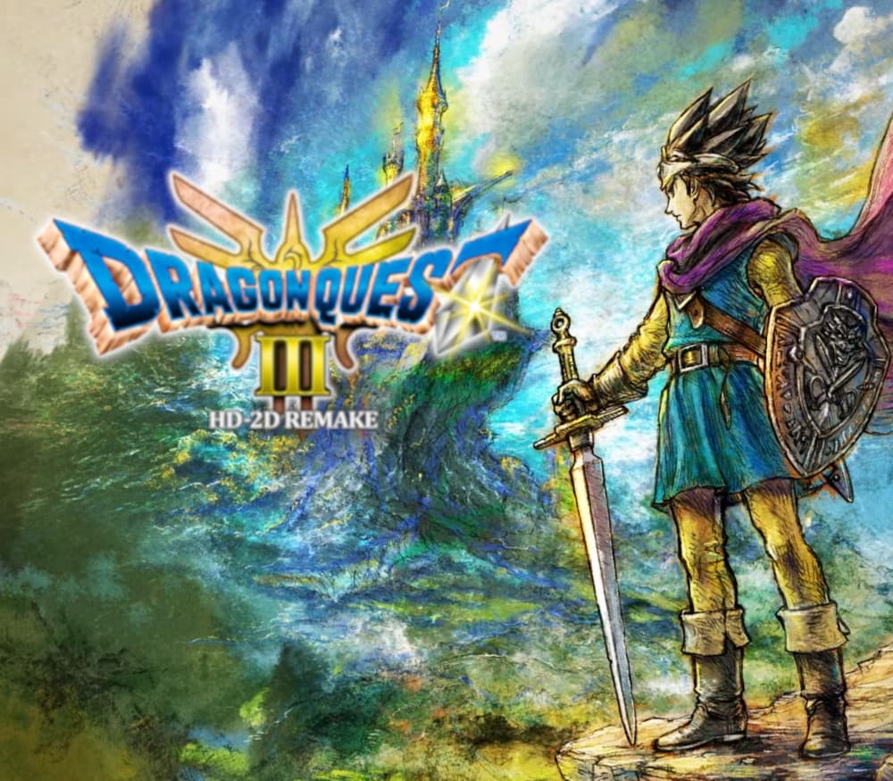 DRAGON QUEST III HD-2D Remake cover art