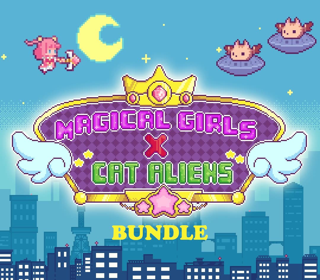 Magical Girls vs Cat Aliens Bundle cover art