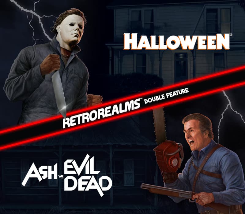 RetroRealms Double Feature: Halloween + Ash vs Evil Dead cover art