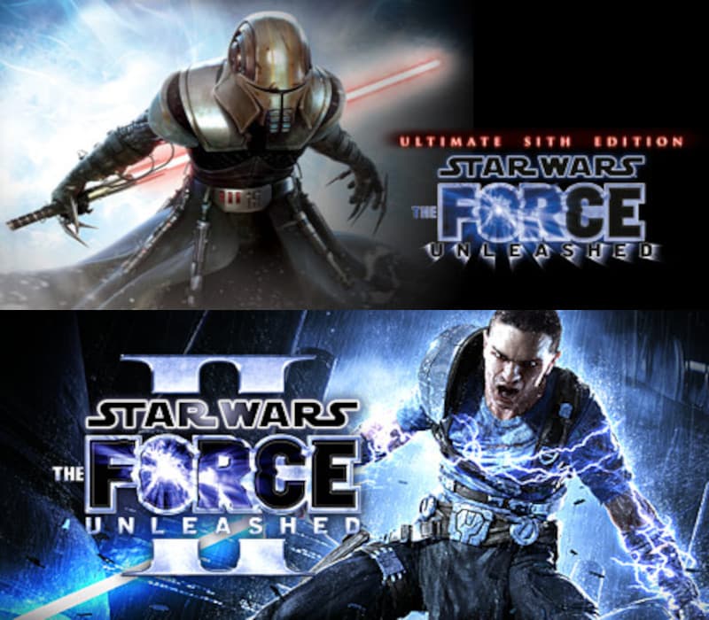 Star Wars: The Force Unleashed & The Force Unleashed II cover art