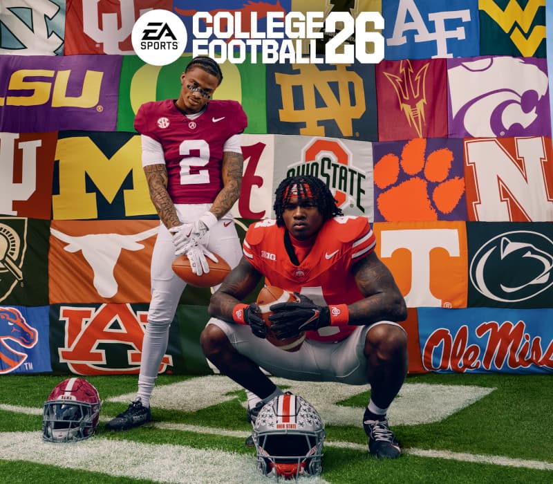College Football 26 cover art