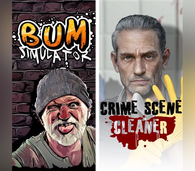 Bum Simulator & Crime Scene Cleaner  cover art