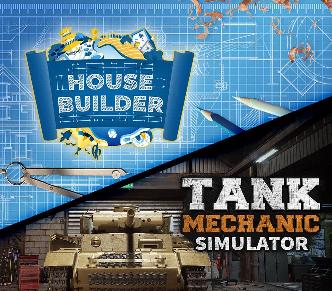 House Builder & Tank Mechanic Simulator cover art