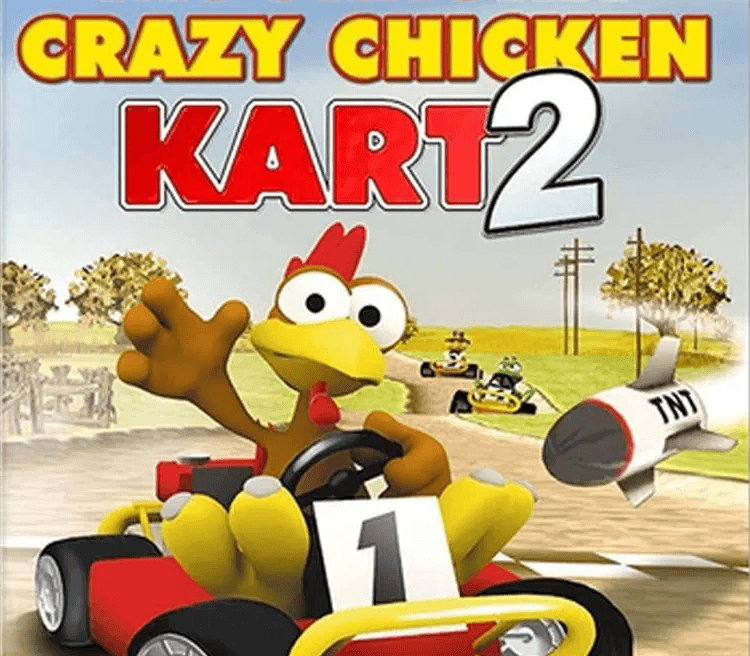 Crazy Chicken Kart 2 cover art