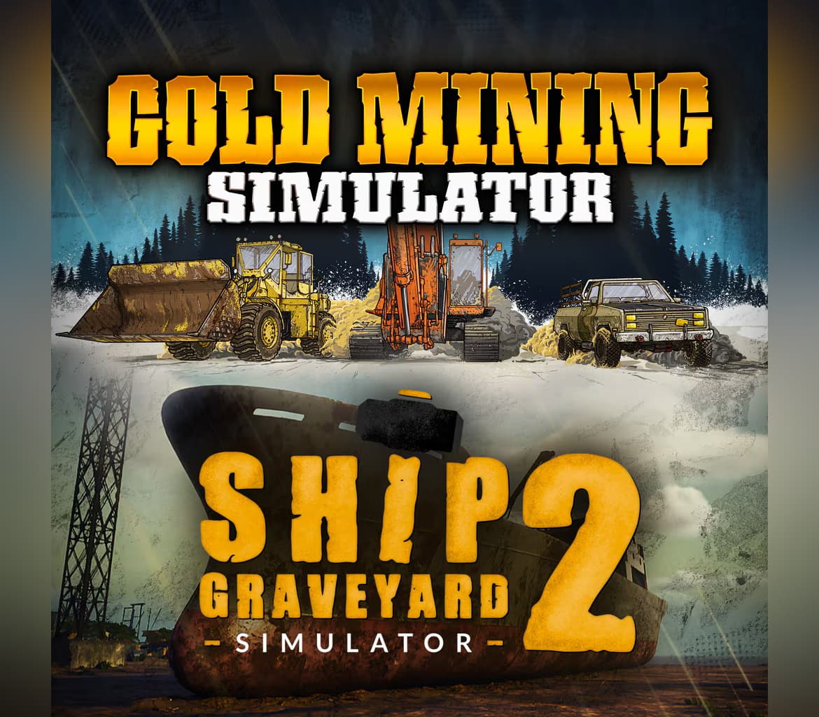 Mine & Ship Bundle: Gold Mining & Ship Graveyard Simulator 2 cover art