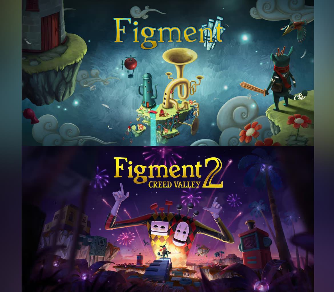 Figment 1 + Figment 2  cover art