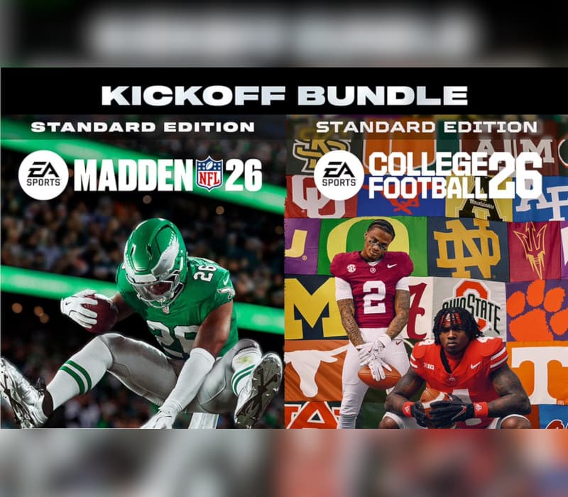 EA SPORTS Kickoff Bundle (Madden NFL 26 & College Football 26) Xbox Series X|S CD Key cover art