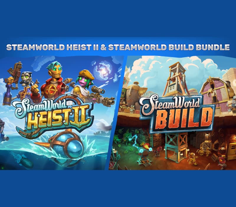 SteamWorld Heist 2 & SteamWorld Build Bundle cover art