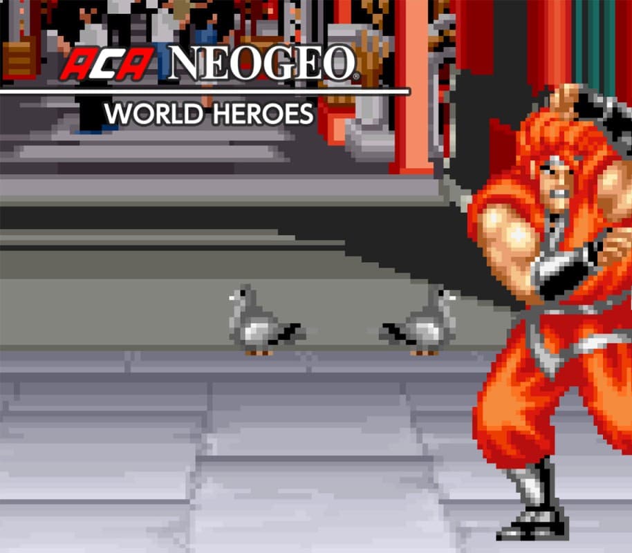 ACA NEOGEO WORLD HEROES cover art