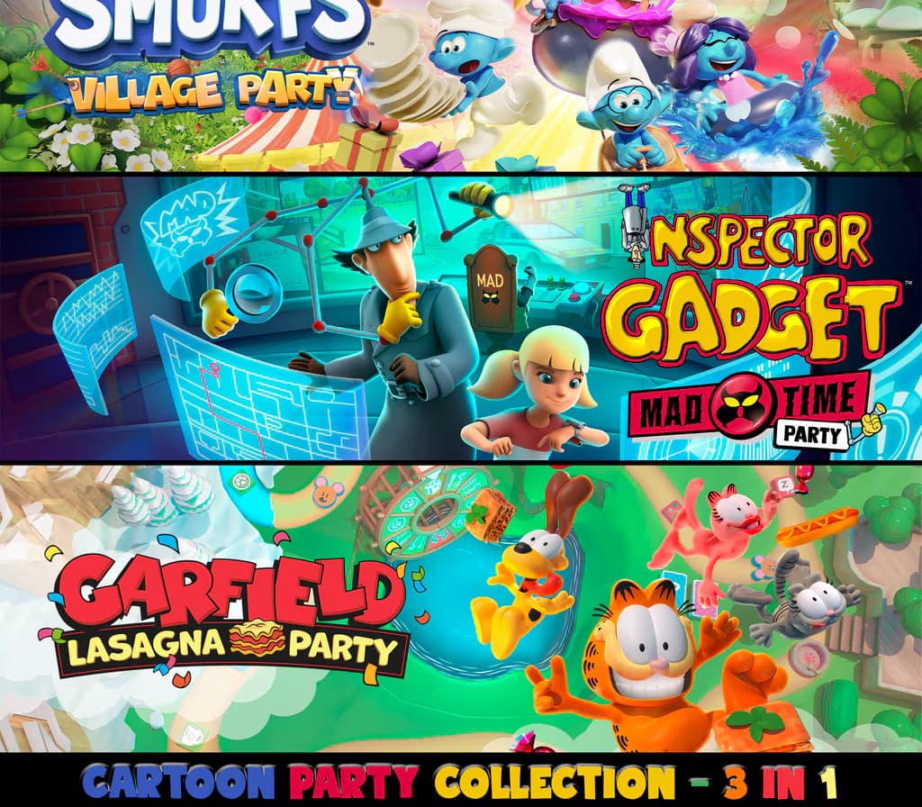 Cartoon Party Collection - 3 in 1 cover art