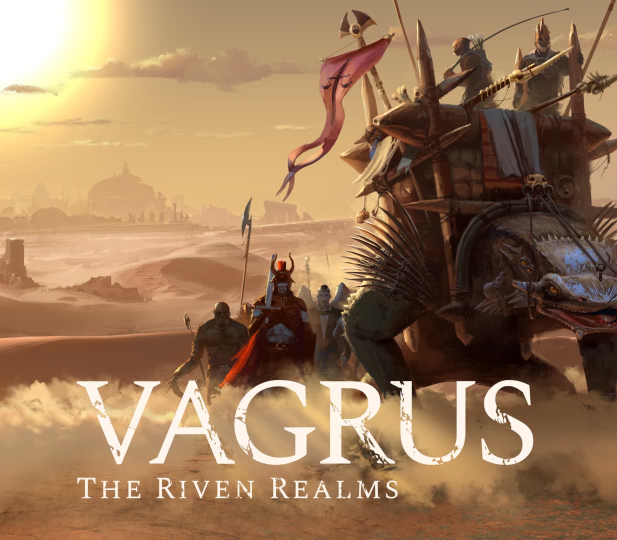 Vagrus - The Riven Realms cover art
