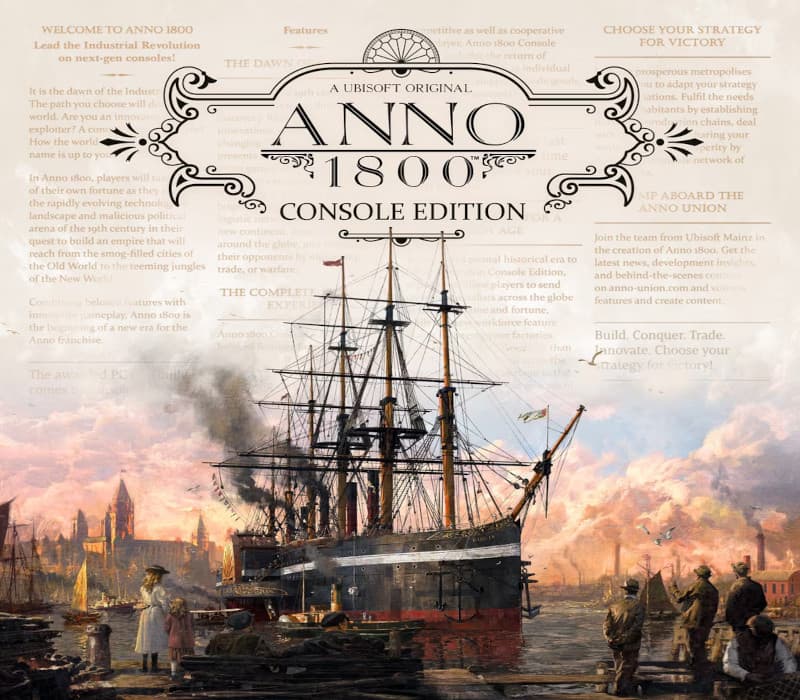 Anno 1800 Console Edition cover art