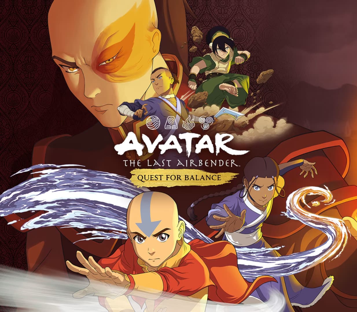 Avatar The Last Airbender: Quest for Balance cover art