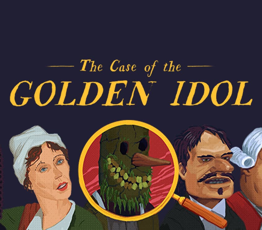 The Case of the Golden Idol cover art