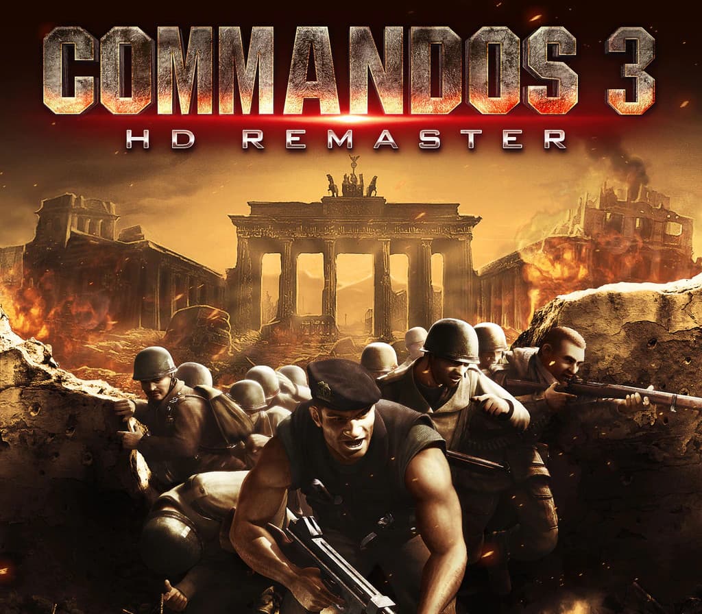 Commandos 3 HD Remaster cover art