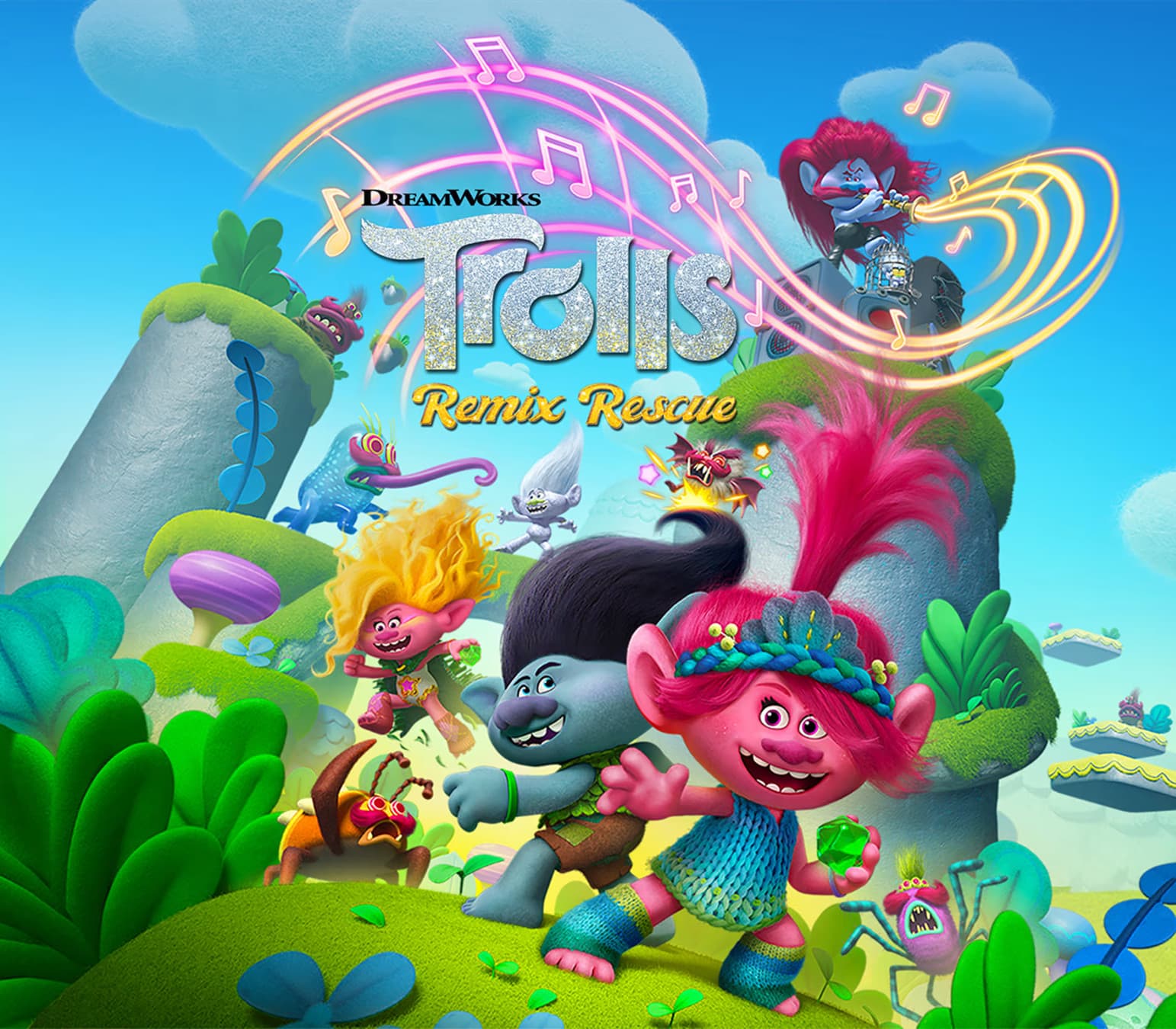 DreamWorks Trolls Remix Rescue cover art
