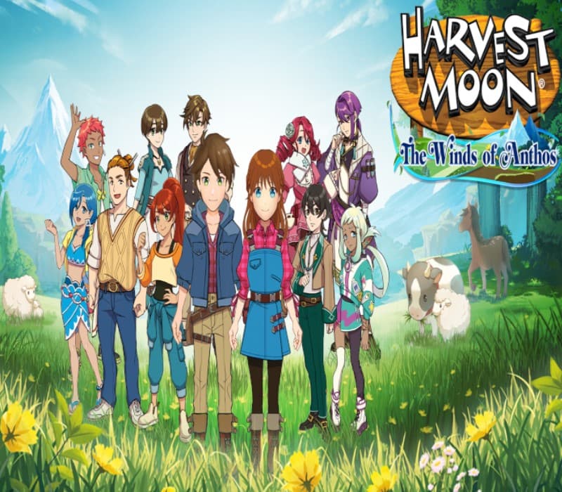 Harvest Moon: The Winds of Anthos cover art