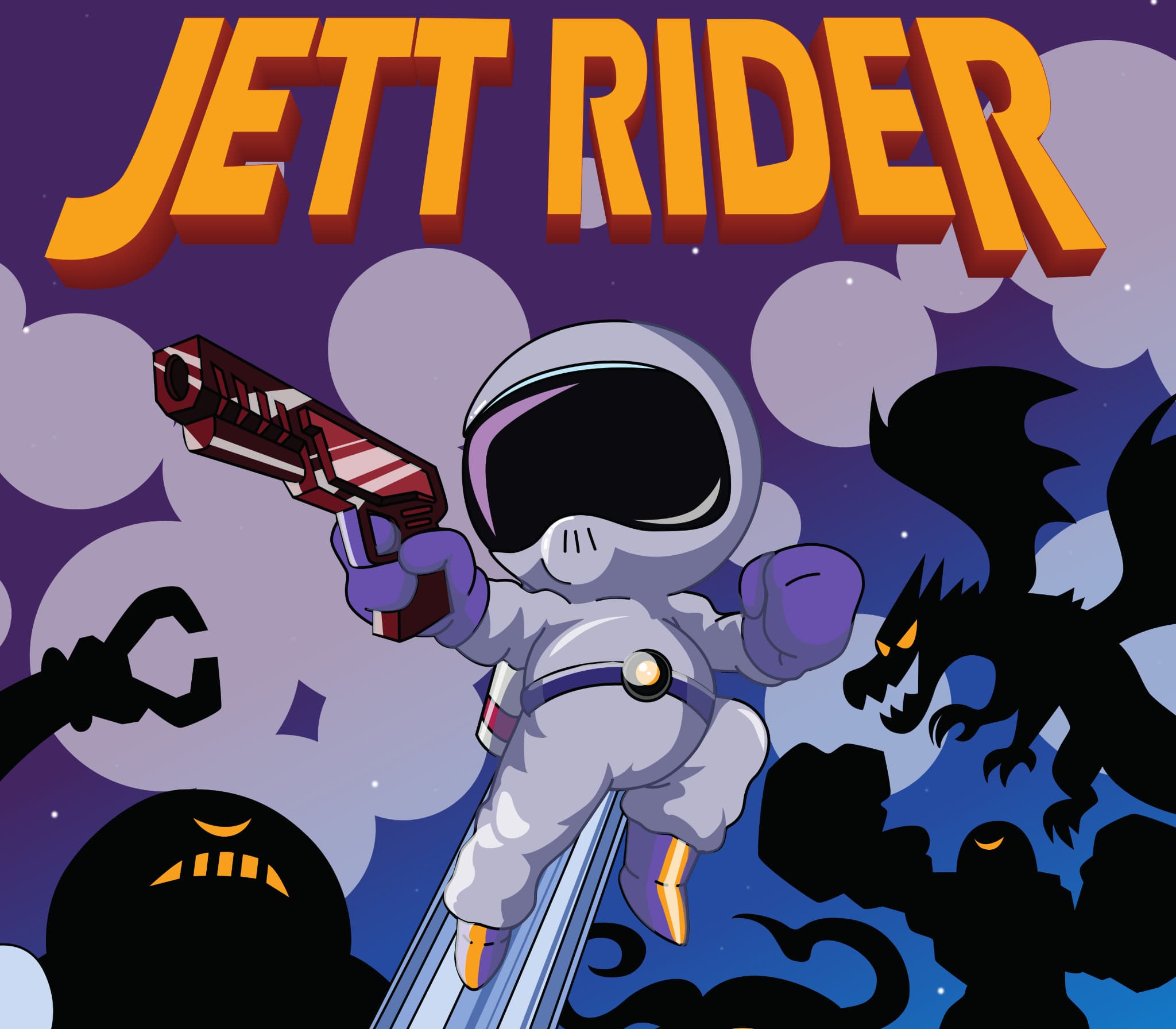 Jett Rider - Reduce, reuse and BLAST IT OFF! cover art