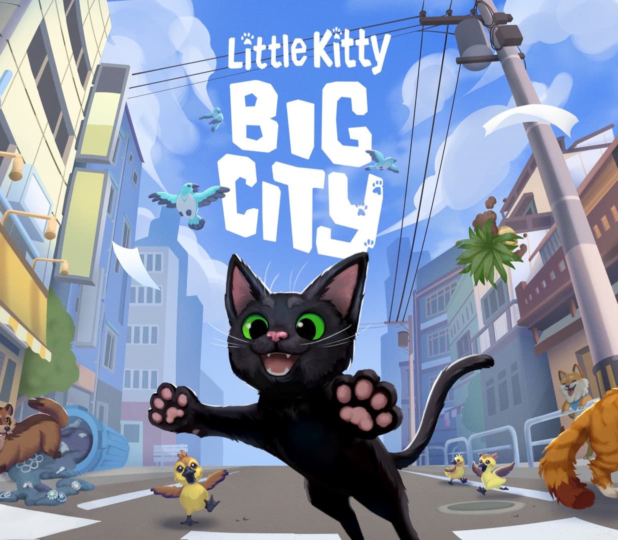 Little Kitty, Big City cover art