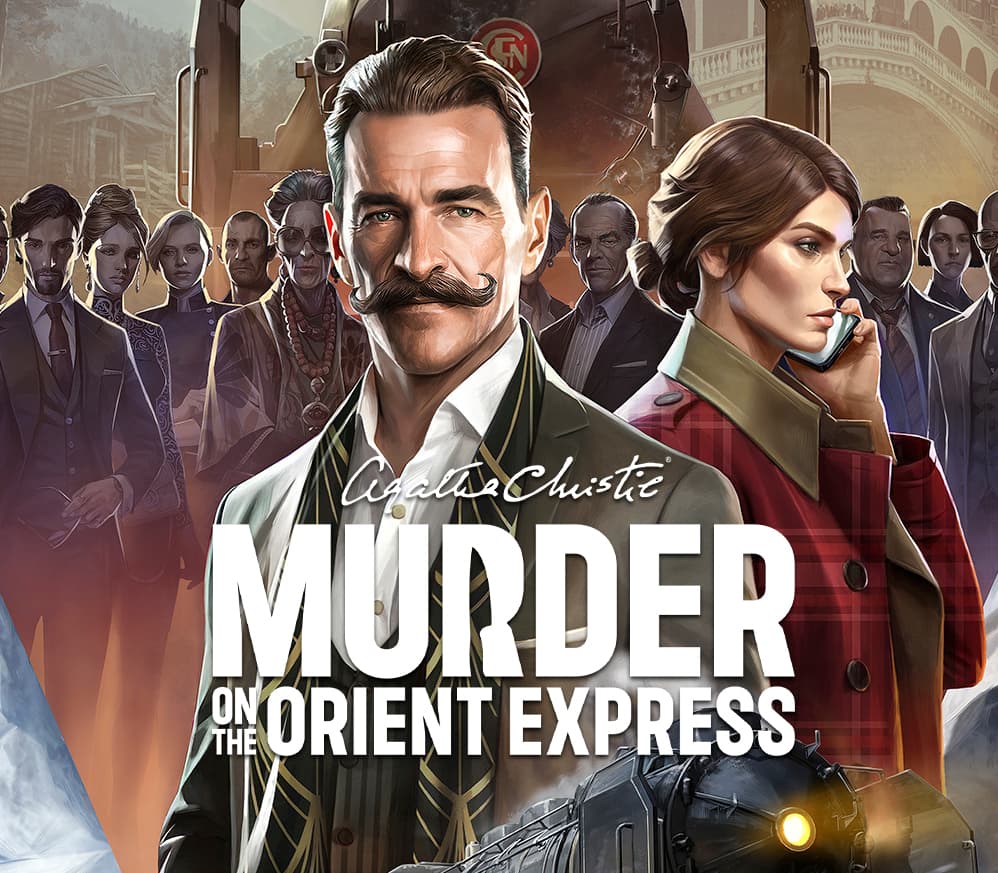 Agatha Christie - Murder on the Orient Express cover art