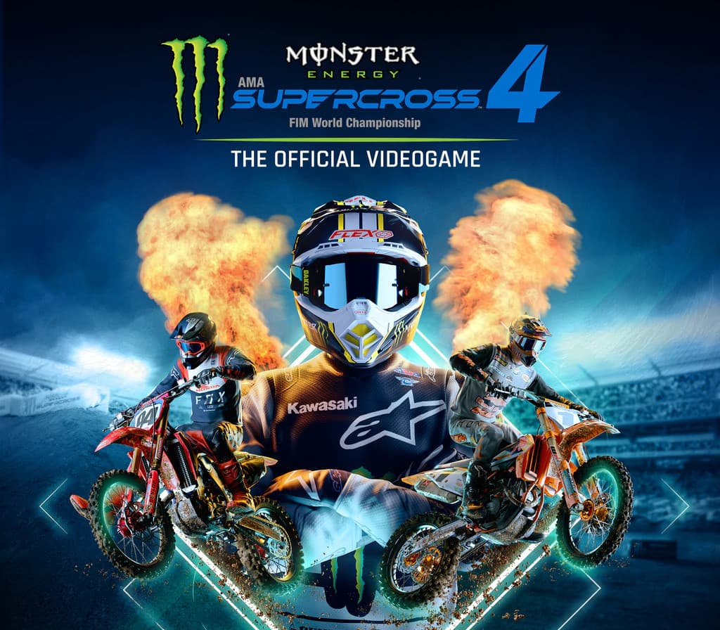 Monster Energy Supercross 4 cover art