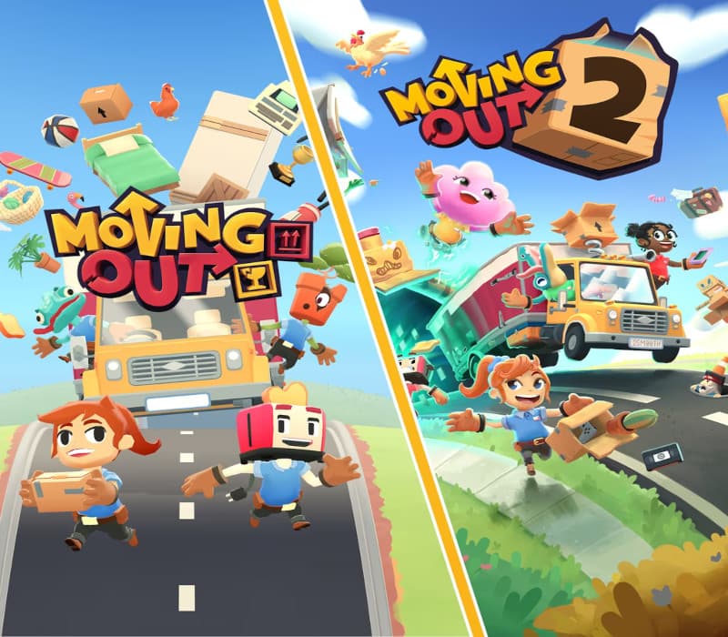 Moving Out + Moving Out 2 Bundle cover art