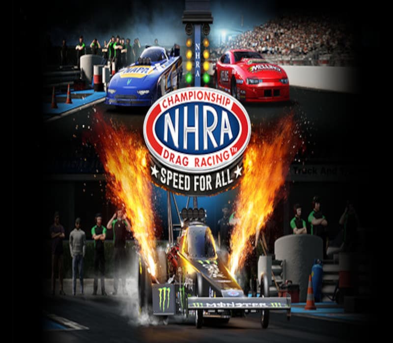 NHRA Championship Drag Racing: Speed For All cover art