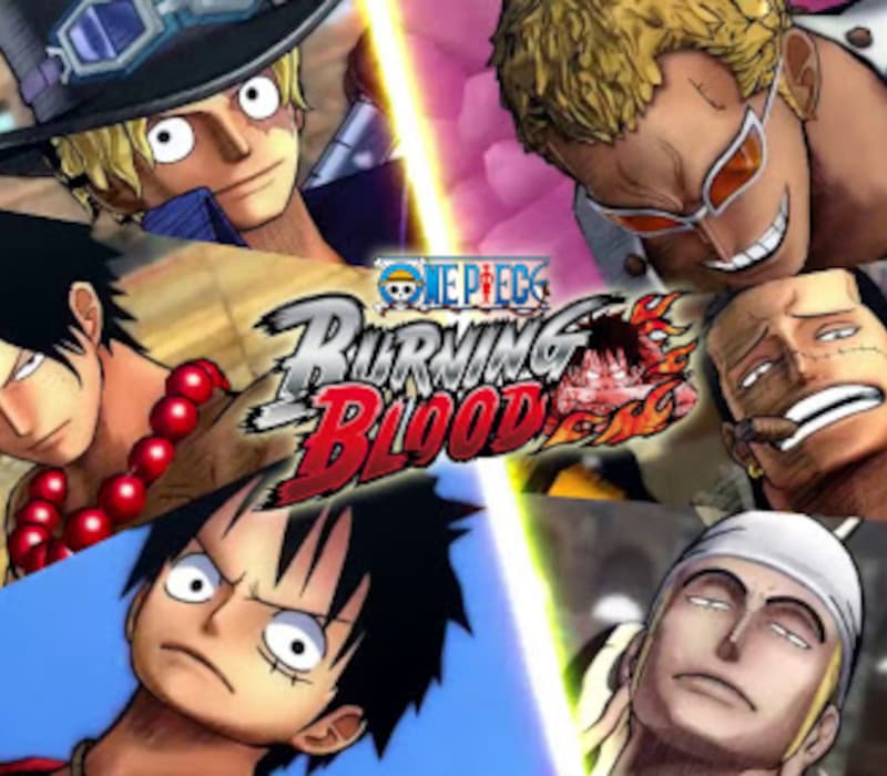One Piece Burning Blood cover art