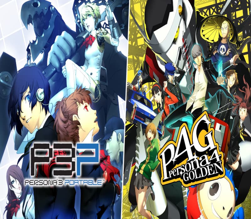 Persona 3 Portable & Persona 4 Golden Bundle cover art