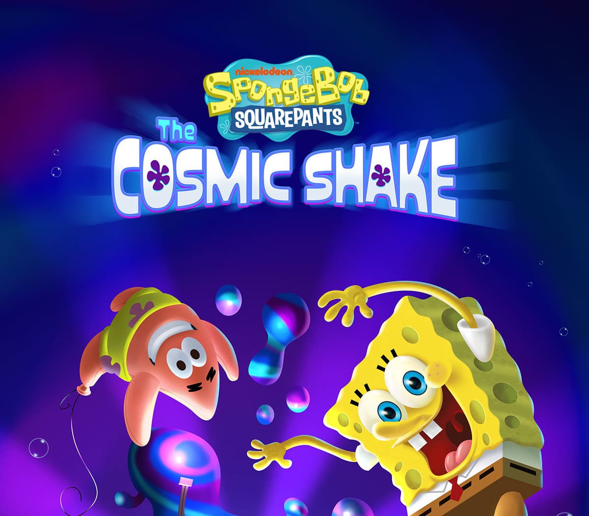 SpongeBob SquarePants: The Cosmic Shake cover art