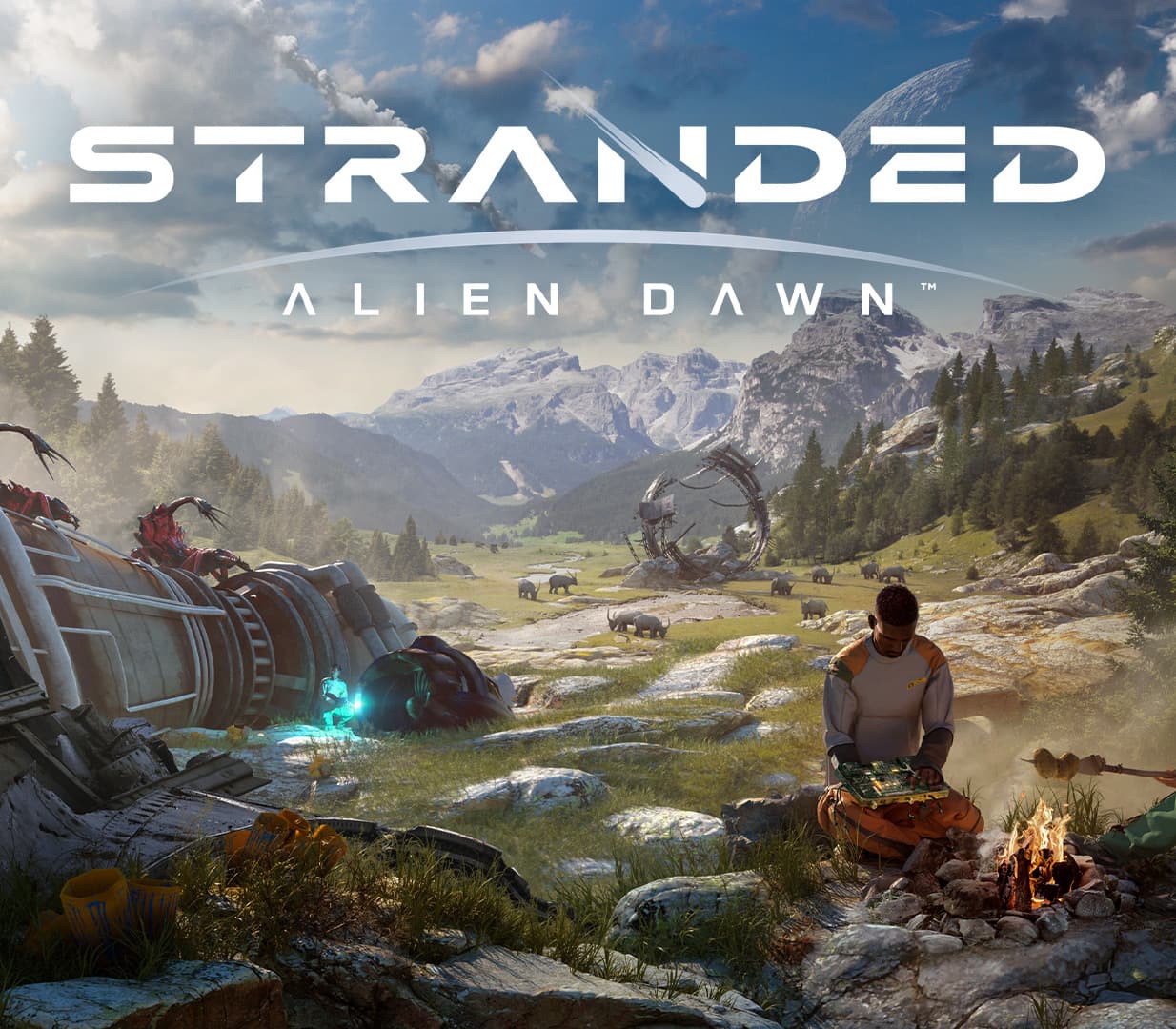 Stranded: Alien Dawn cover art