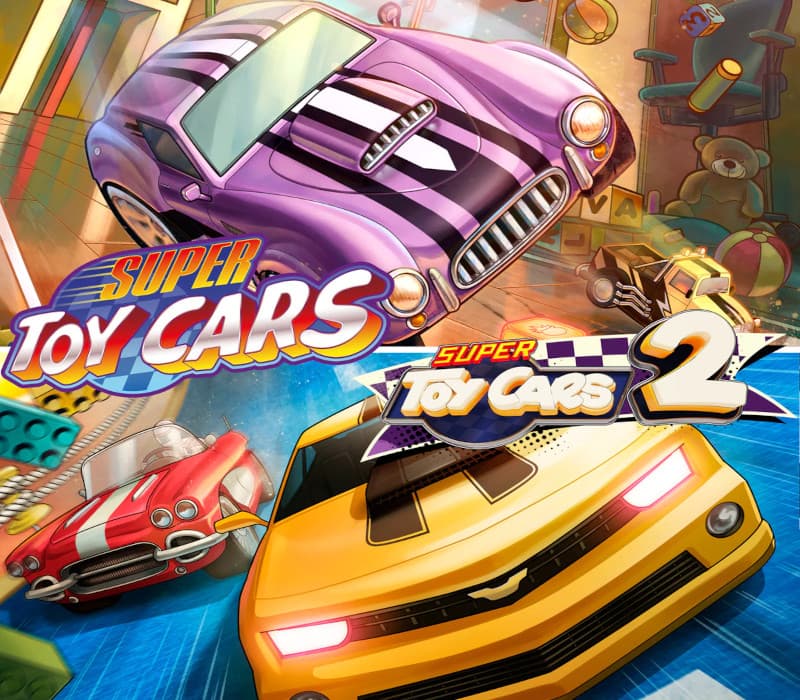 Super Toy Cars 1 & 2 Bundle cover art