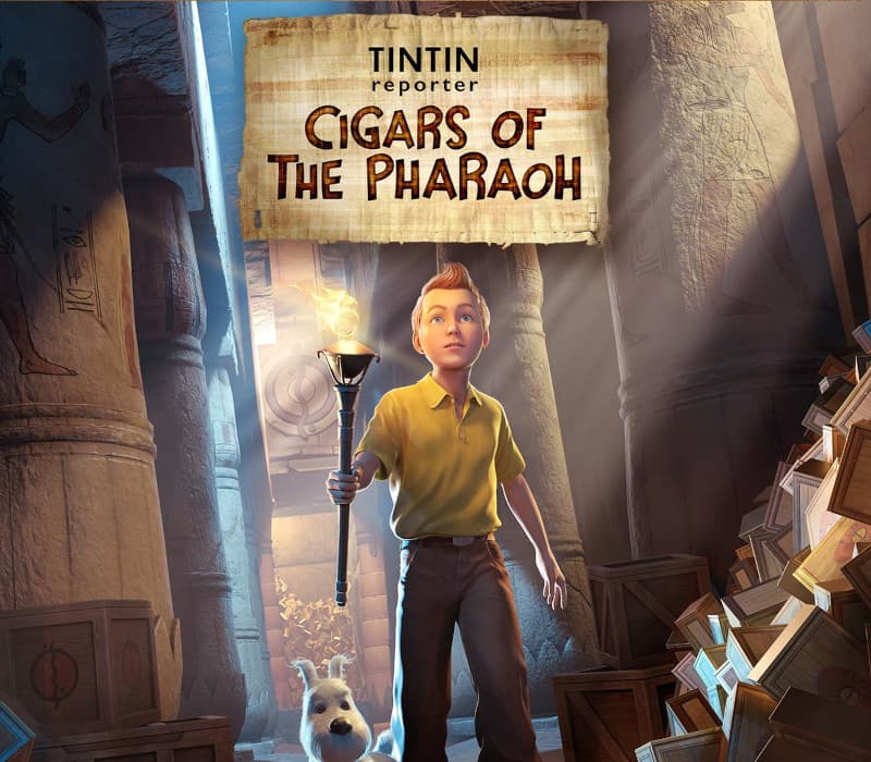Tintin Reporter: Cigars of the Pharaoh cover art