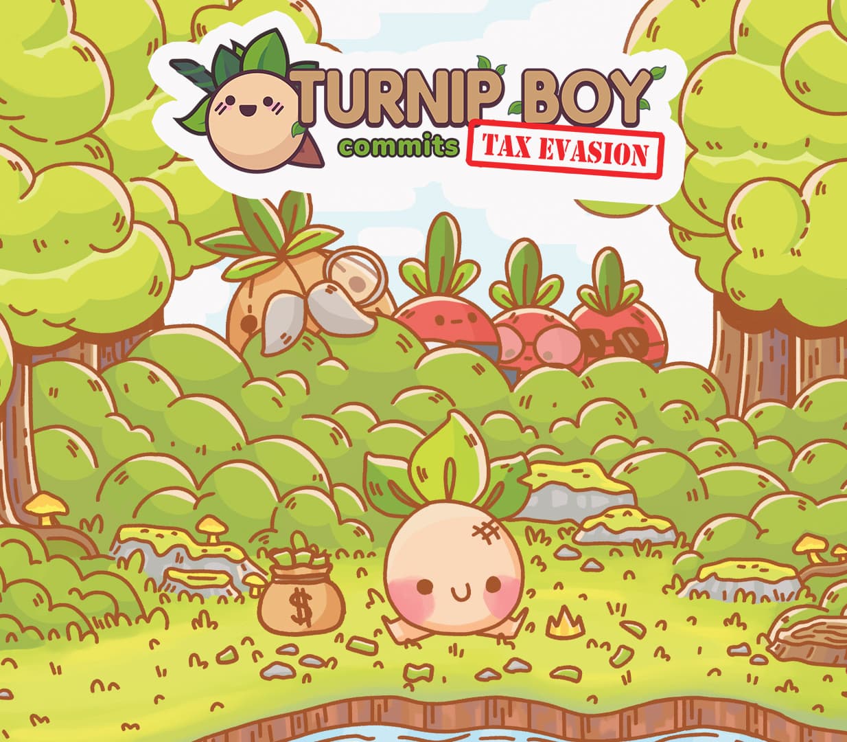 Turnip Boy Commits Tax Evasion cover art