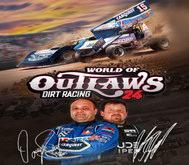 World of Outlaws: Dirt Racing 24 cover art