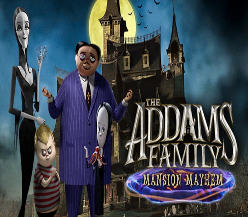The Addams Family: Mansion Mayhem cover art