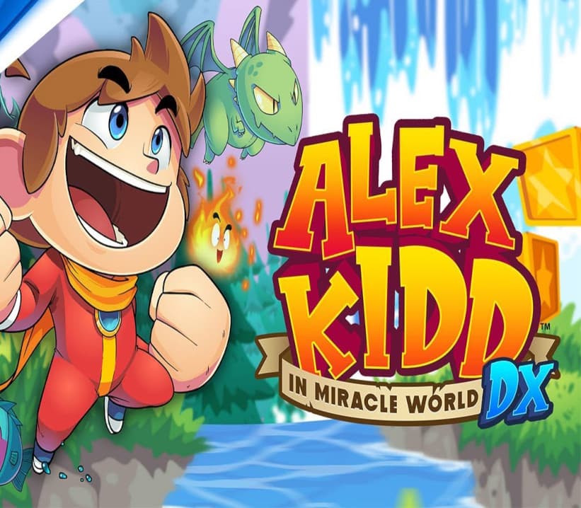 Alex Kidd in Miracle World DX cover art