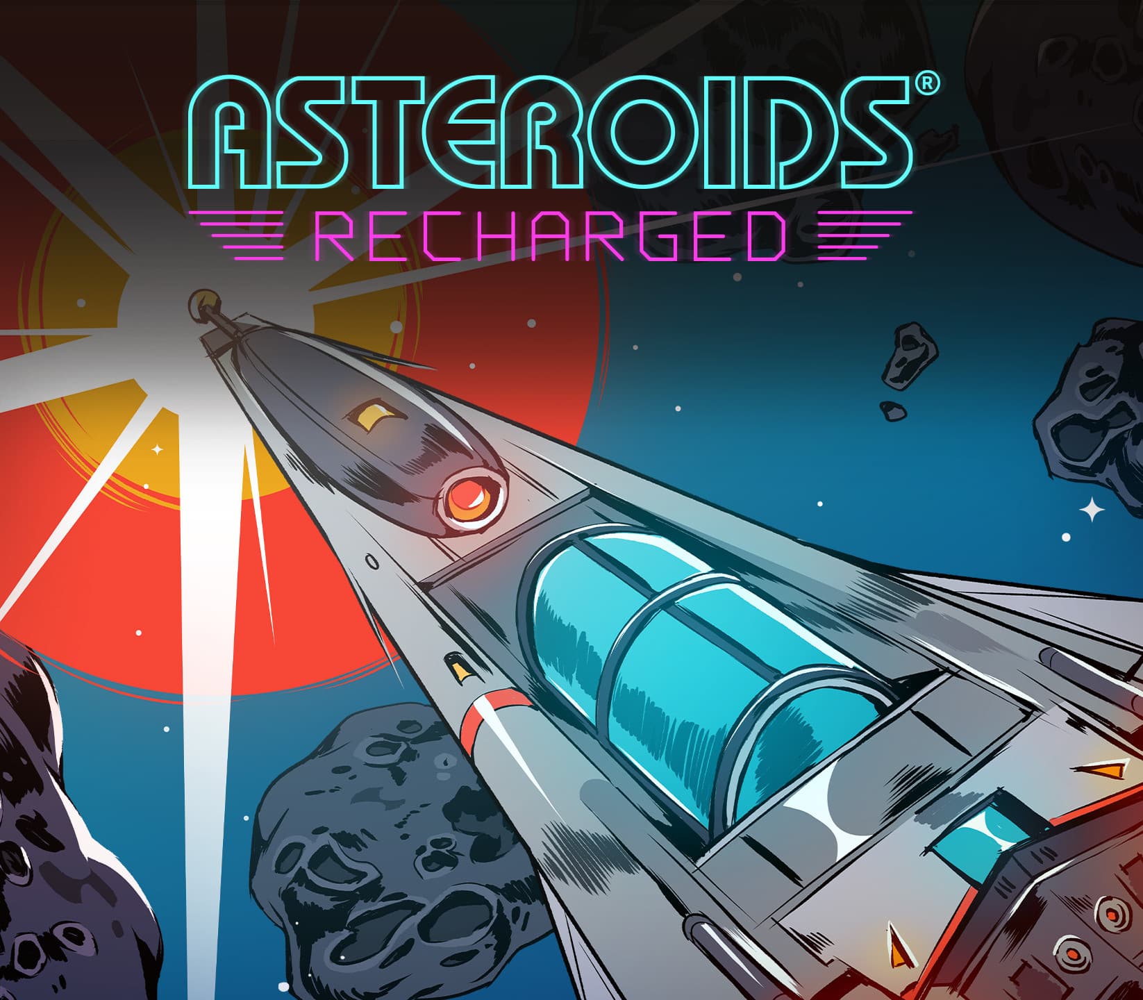 Asteroids: Recharged cover art