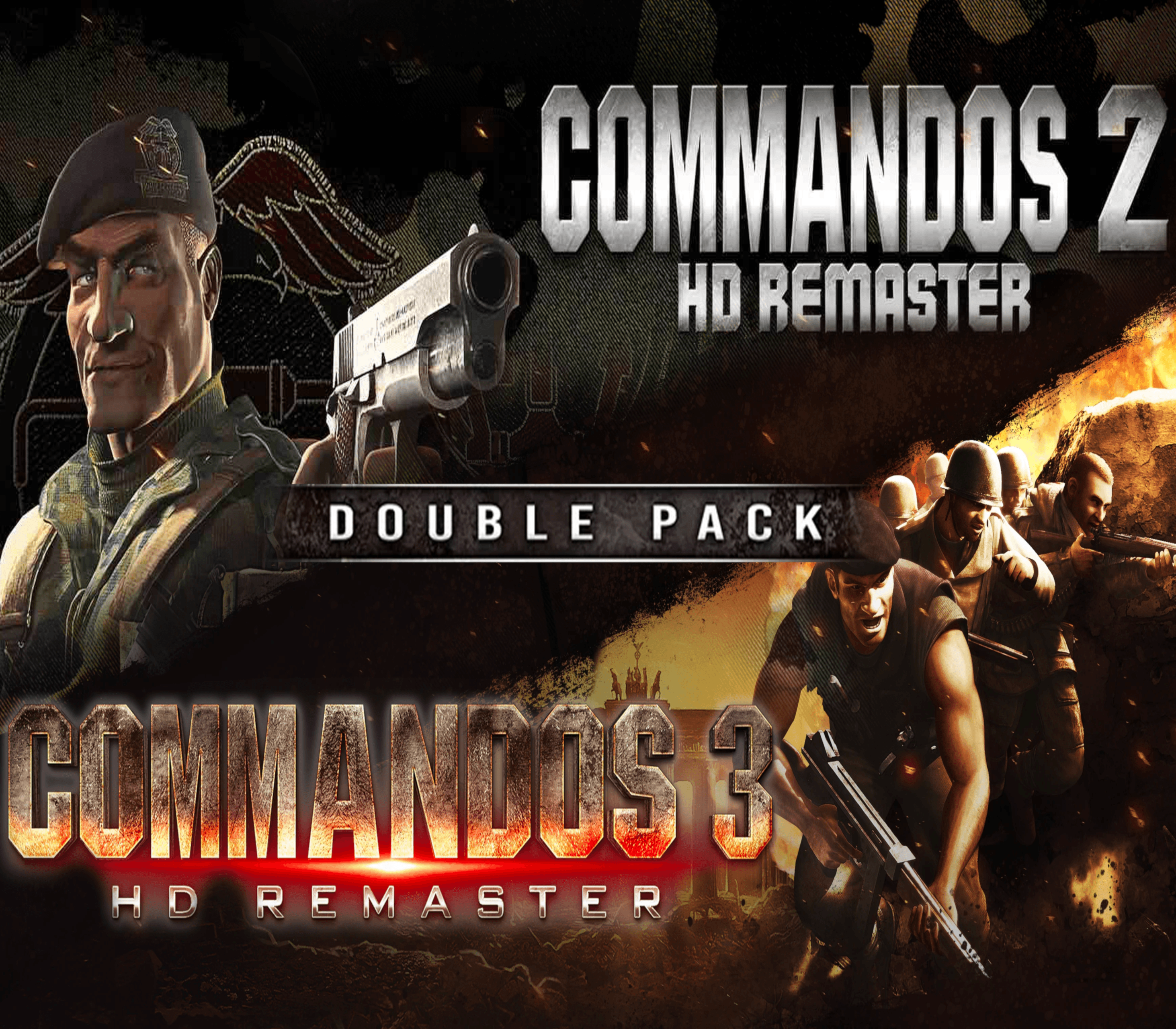 Commandos 2 & 3 – HD Remaster Double Pack Bundle cover art