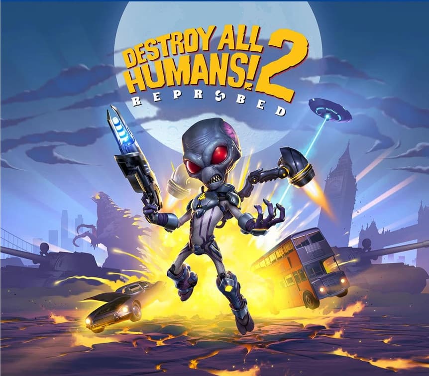Destroy All Humans! 2 cover art