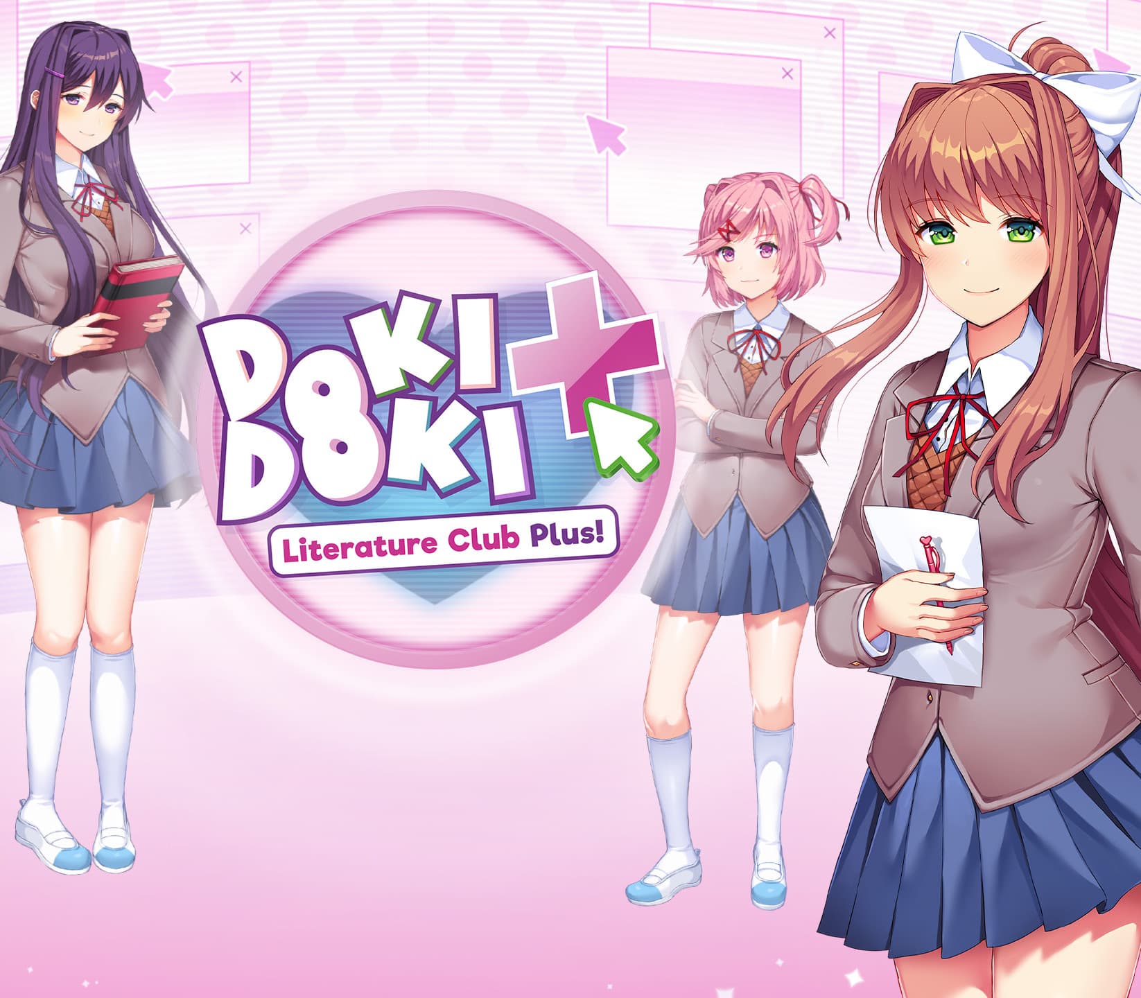 Doki Doki Literature Club Plus! cover art