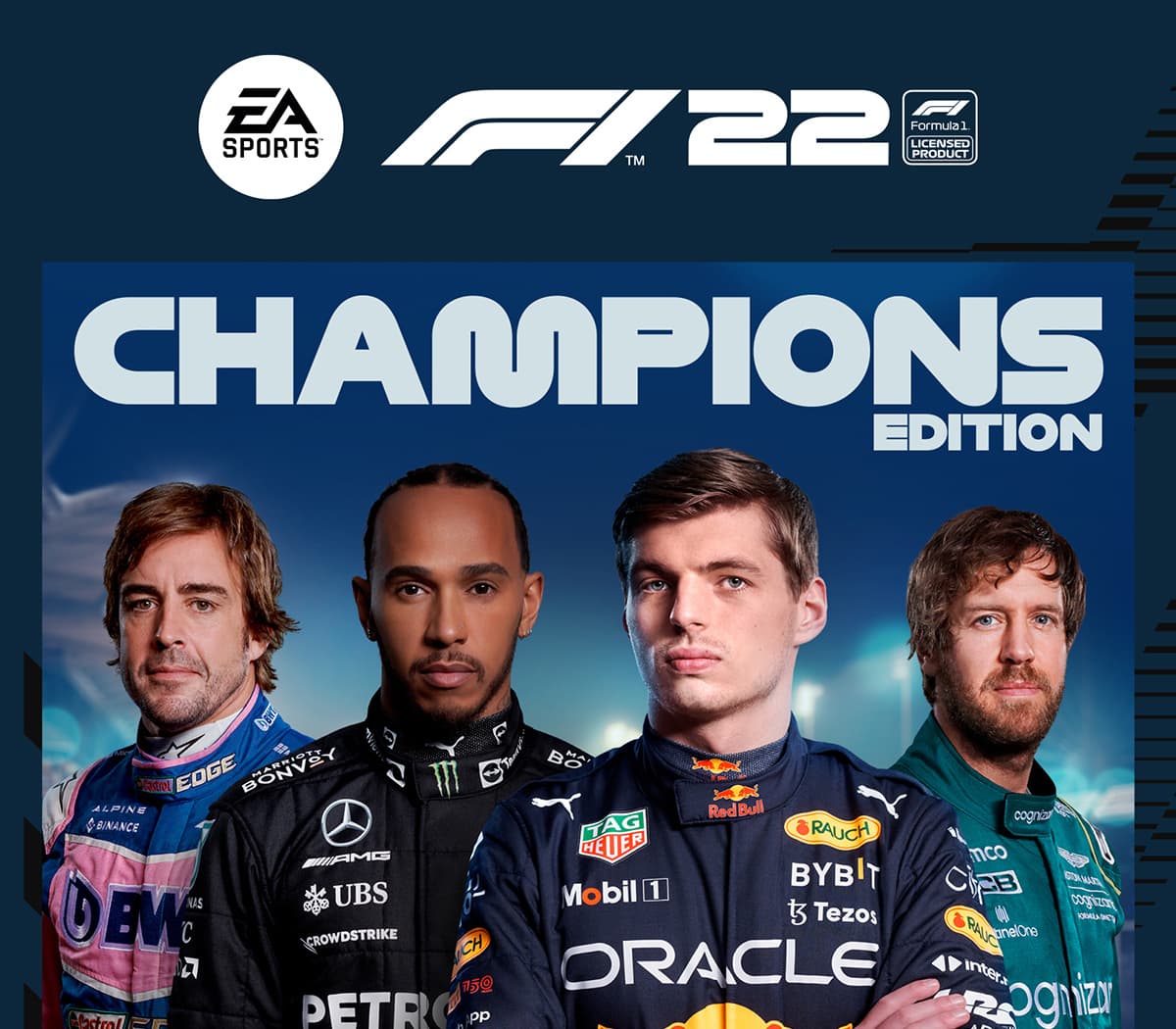 F1 2022 cover art