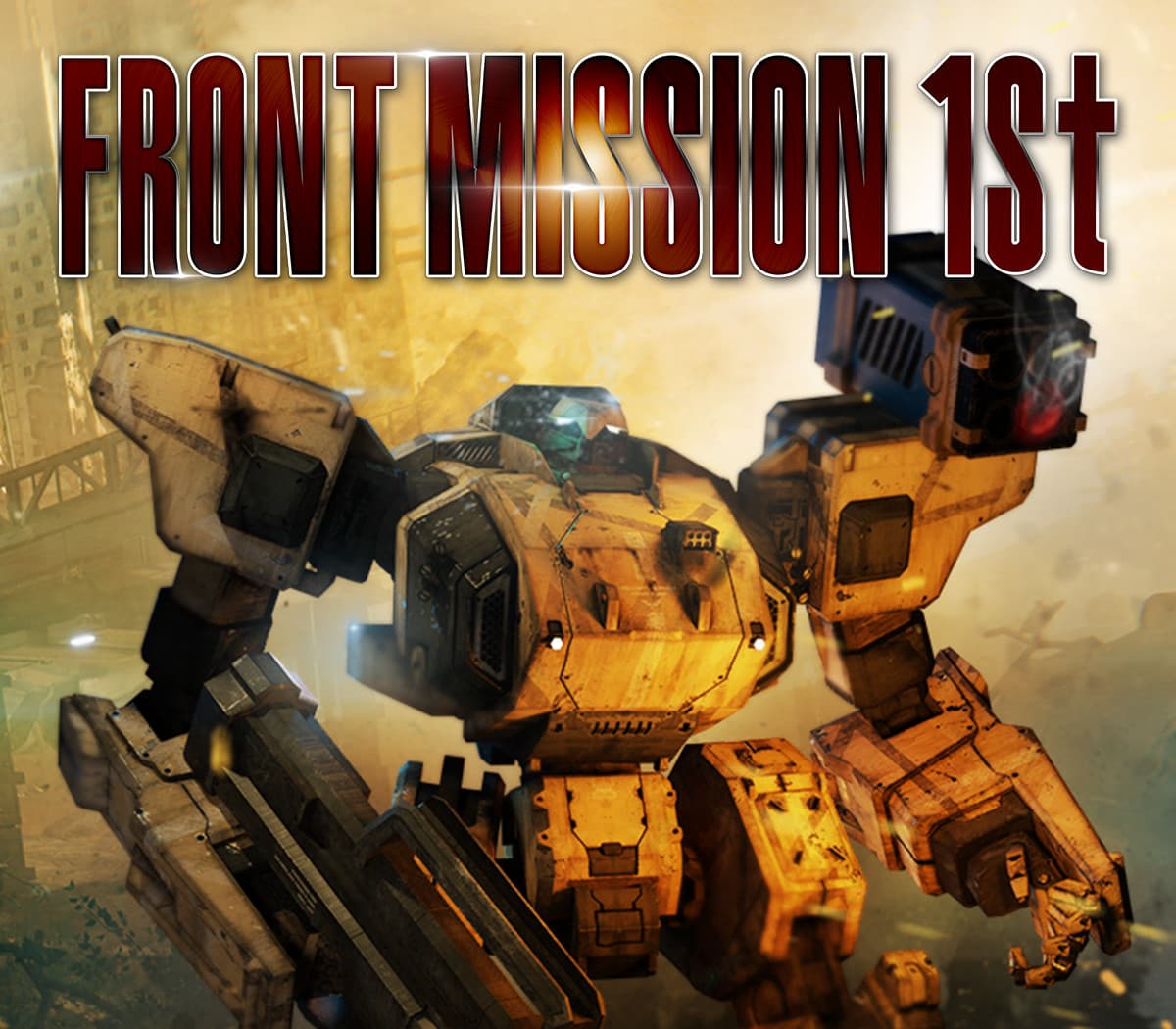 FRONT MISSION 1st: Remake cover art