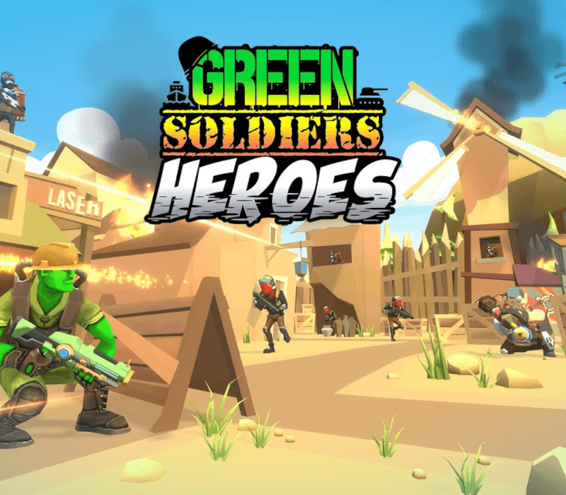 Green Soldiers Heroes: Extreme Bikers cover art