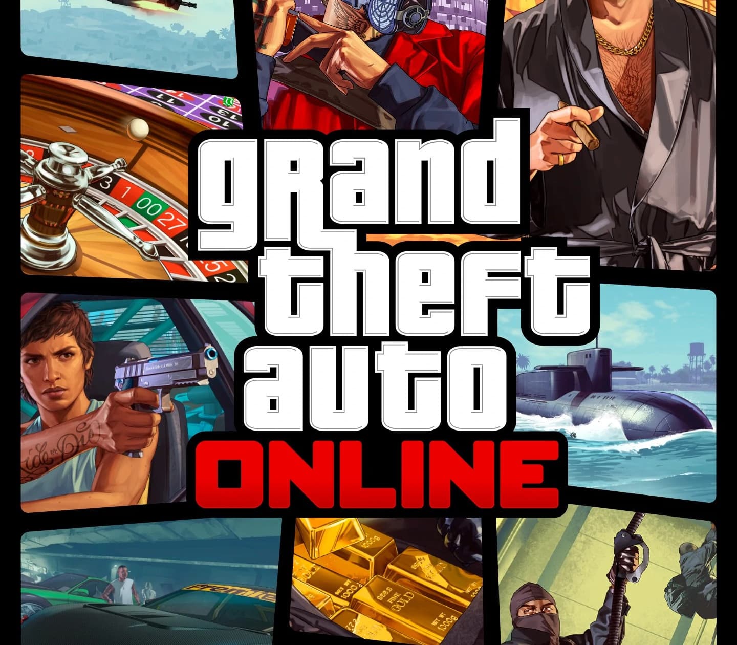 Grand Theft Auto Online cover art