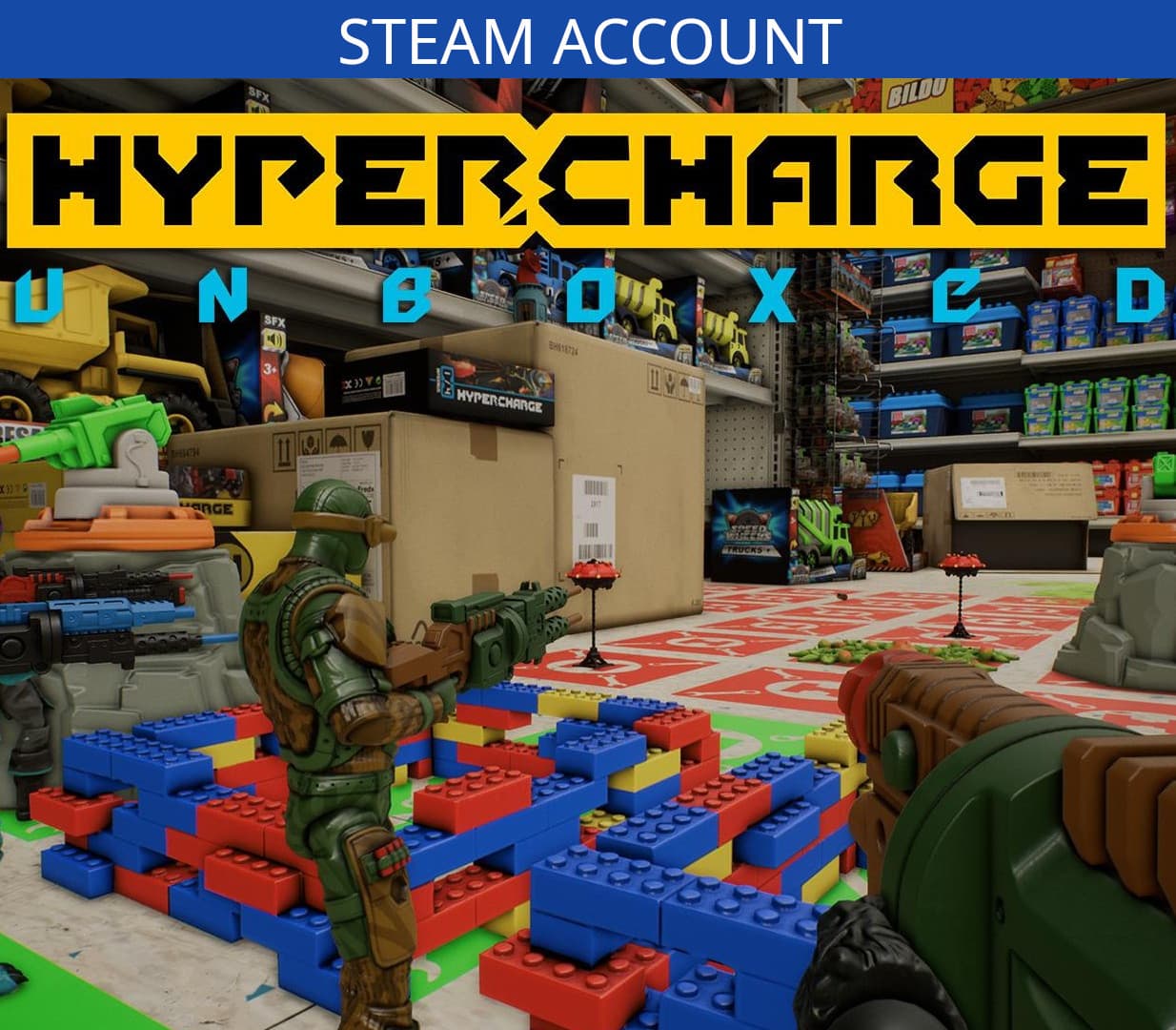 HYPERCHARGE: Unboxed cover art