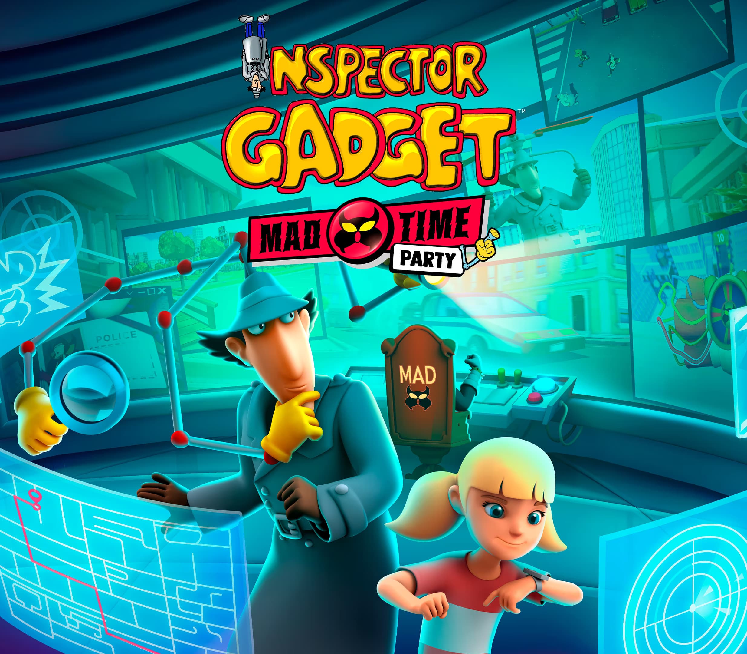 Inspector Gadget - MAD Time Party cover art